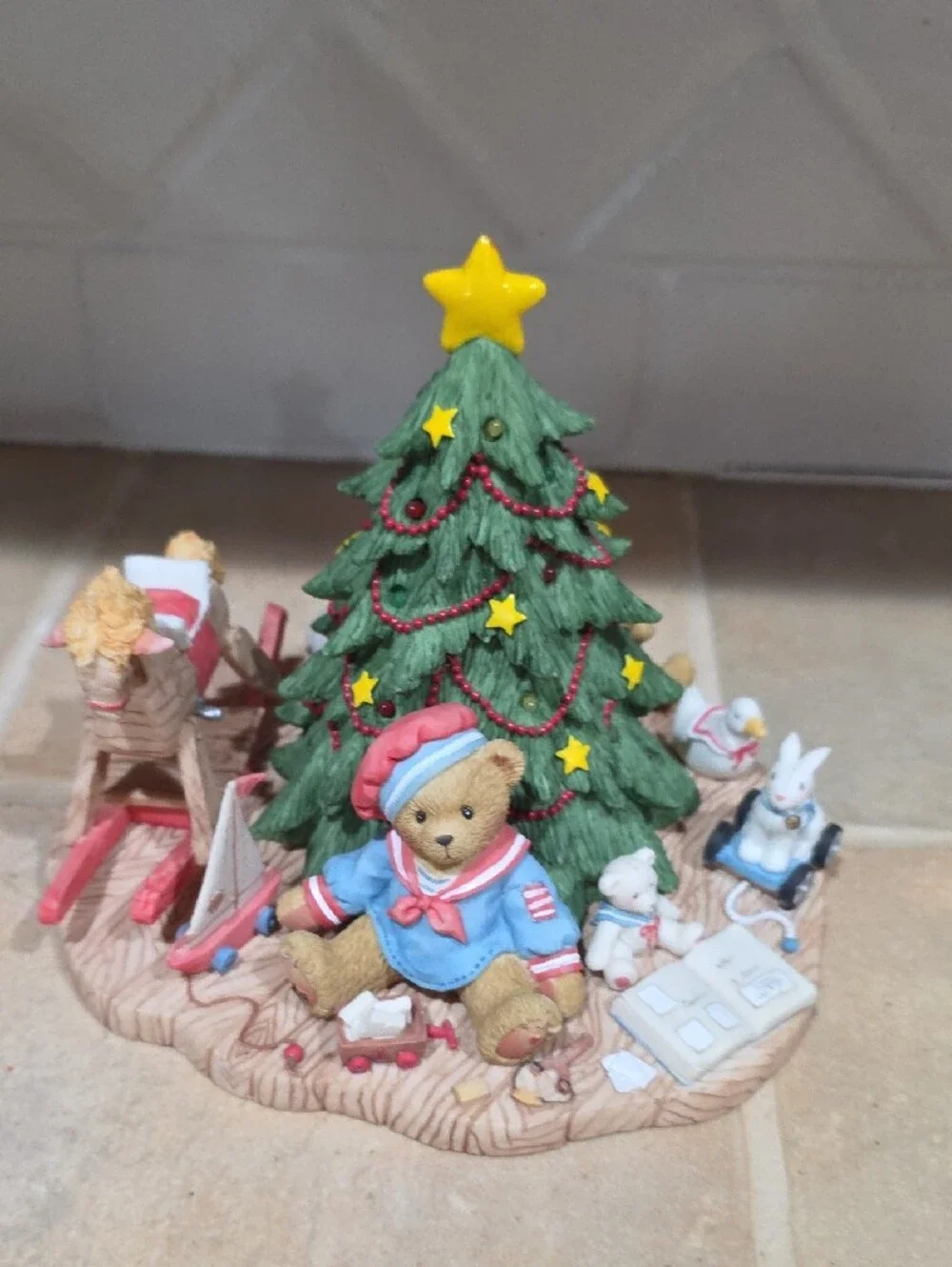 Cherished Teddies GRAHAM Green Tree 